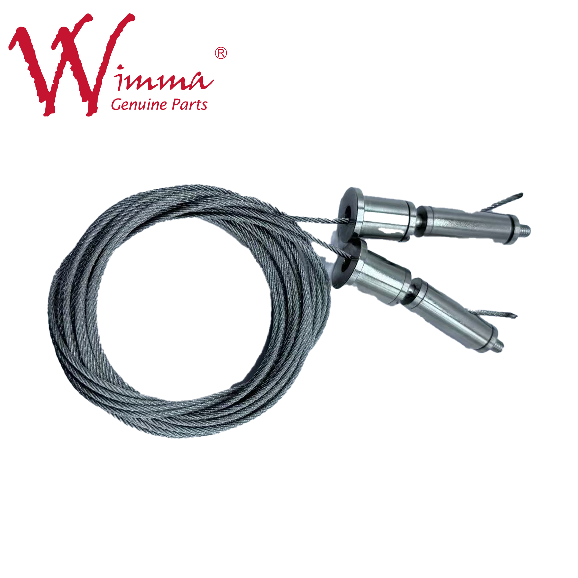 Cables de acero inoxidable flexibles y duraderos de alta capacidad de carga para soporte