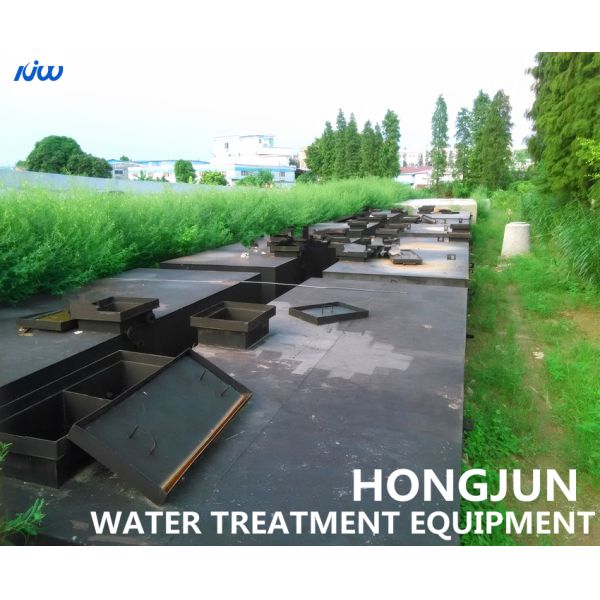 SS Water Purification Equipment Semi Automatic Basement Sewage Pump Laundry Water Treatment Recycle System