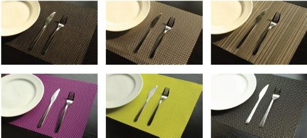 eco-friendly PVC table mat