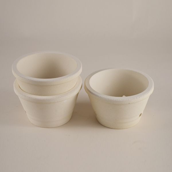 Casting Clay Ceramic Pouring Cup for Gating System Excellent Shock Temperature