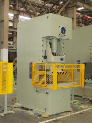 Controle mecânico do PLC da cama fixa de máquina de perfuração do quadro da imprensa hidráulica C