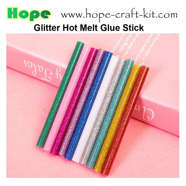 Hot Melt Glue Sticks 7mm 11mm for kids Children hobbies DIY material tools White Yellow Transparent Assorted Colors