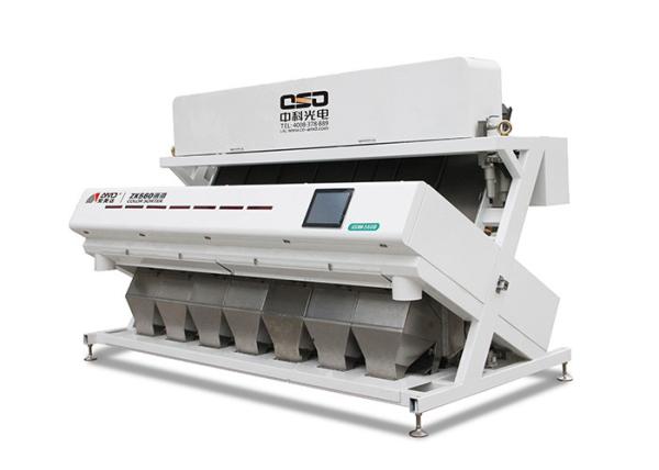 ZK560 Model Rice Color Sorter Machine RGB Camera 380mm Super Width Chute