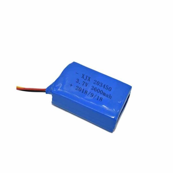 13.32Wh 3600mAh 3.7V Lithium Polymer Battery Pack