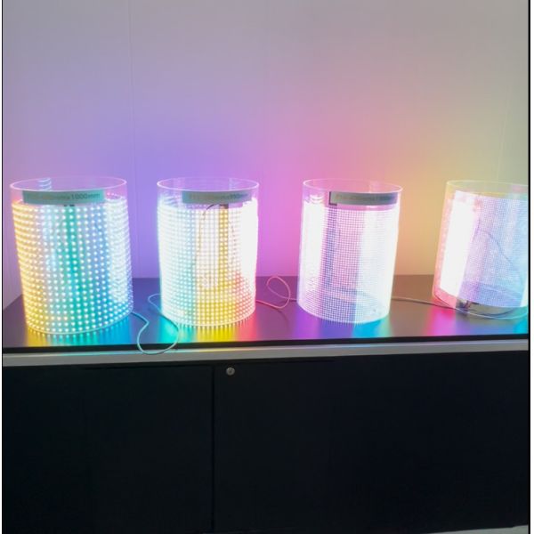 Pantalla LED transparente del 90% con frecuencia de actualización de 3840 Hz para instalaciones de vidrio