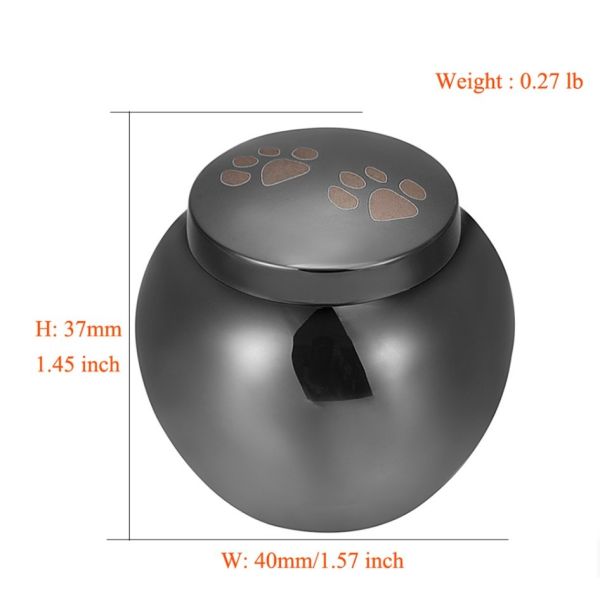 6 Colors Mini Keepsake Urn Cremation Jewelry For Human Ashes Stainless Steel Memorial Jewellery Pet Ashes Funeral Casket