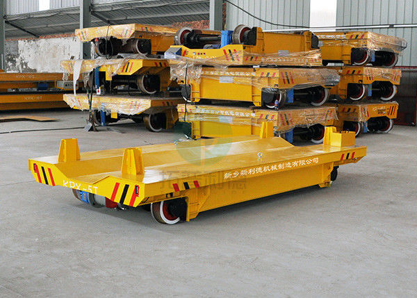 15-30 ton Electric Powered Material Handling Platform Steel Coil Transport Cars On Rail
