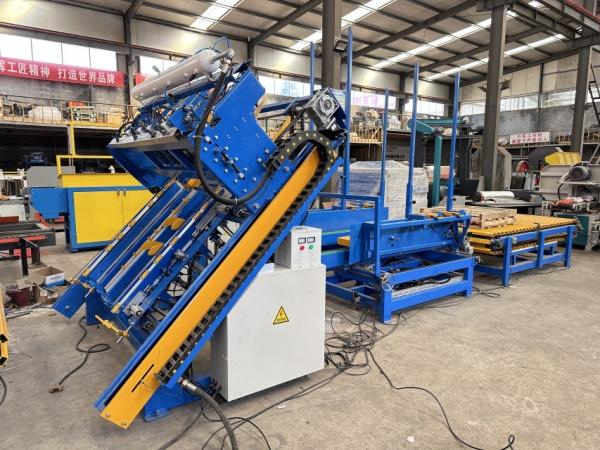Máquina de fabricação de paletes de madeira Stringer Paletes Nailer Máquina de pregar paletes de madeira totalmente automática