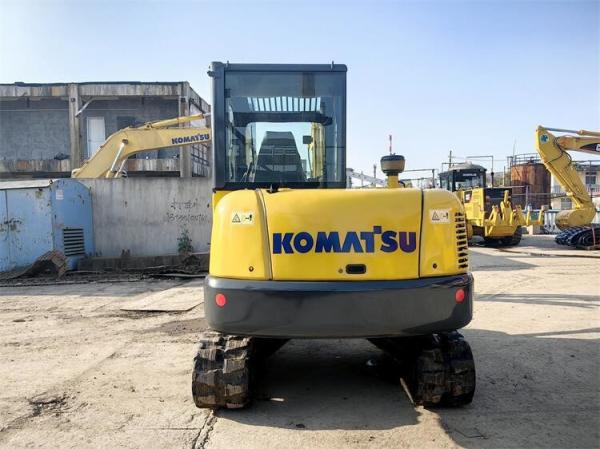 Used 5Ton Komatsu 56 Mini Excavator Moving Type Crawler Affordable for sale