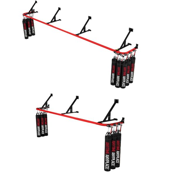 Customized Logo Commercial Heavy Bag Rack Boxing Training Bag Rack