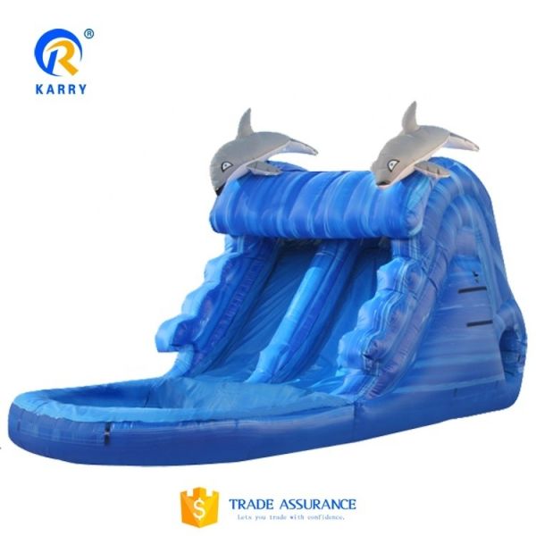 Bouncy Castle Water Slide Crocodile Creek Inflatable Water Pool and Slide Jumping Castle