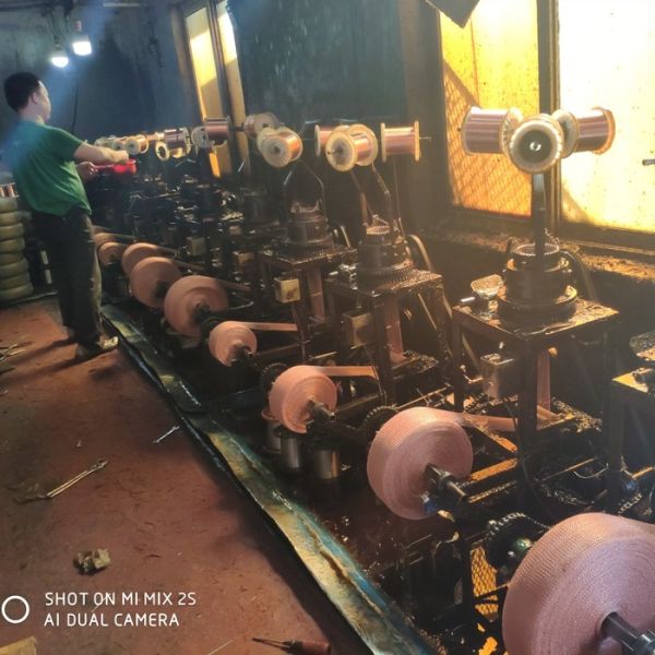 100% Pure Copper knitted mesh fabric Strong Enough for Various Lengths and Widths