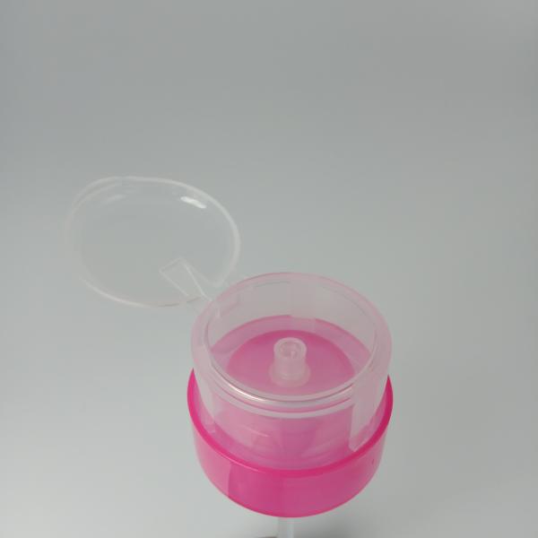 Convenient Green PP Plastic Screw Nail Cleaning Pump For Hand Wash Gel Shampoo Bottle