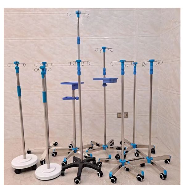 поляк нержавеющей стали IV Multi крюка стойки вливания Iv больницы 205cm портативный
