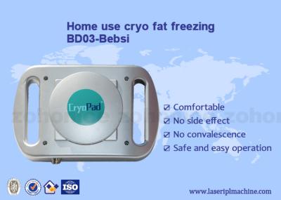 Máquina do emagrecimento do corpo do cryolipolysis da almofada do anticongelante de Cryo do uso home mini