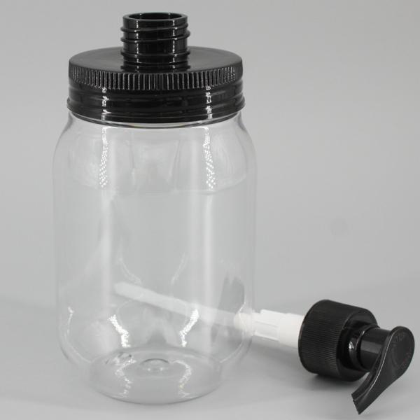 Garrafas reusáveis transparentes do champô 450ml de 77*114mm