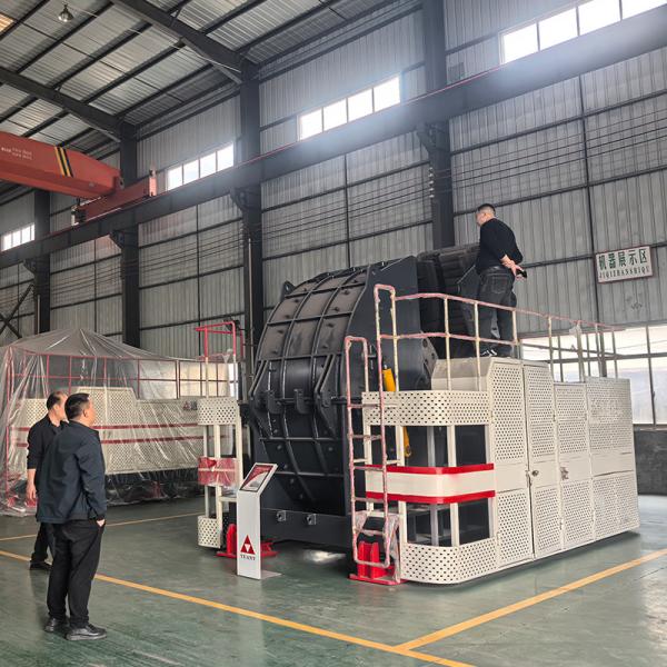 100 t/h 315kw Electricity Saving Granite Horizontal Shaft Impact Crusher for Construction M Sand and Gravel Processing Plant