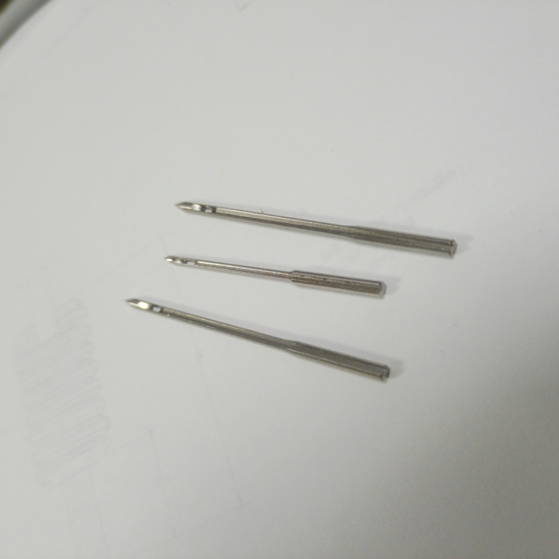 304 Stainless Steel Leather Threading Needle Long Slot Hole Milling