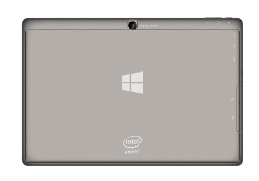 tabuleta do portátil do tela táctil de 600g 2in1 Windows, 10,1 tabuleta de prata de Windows 10 da polegada