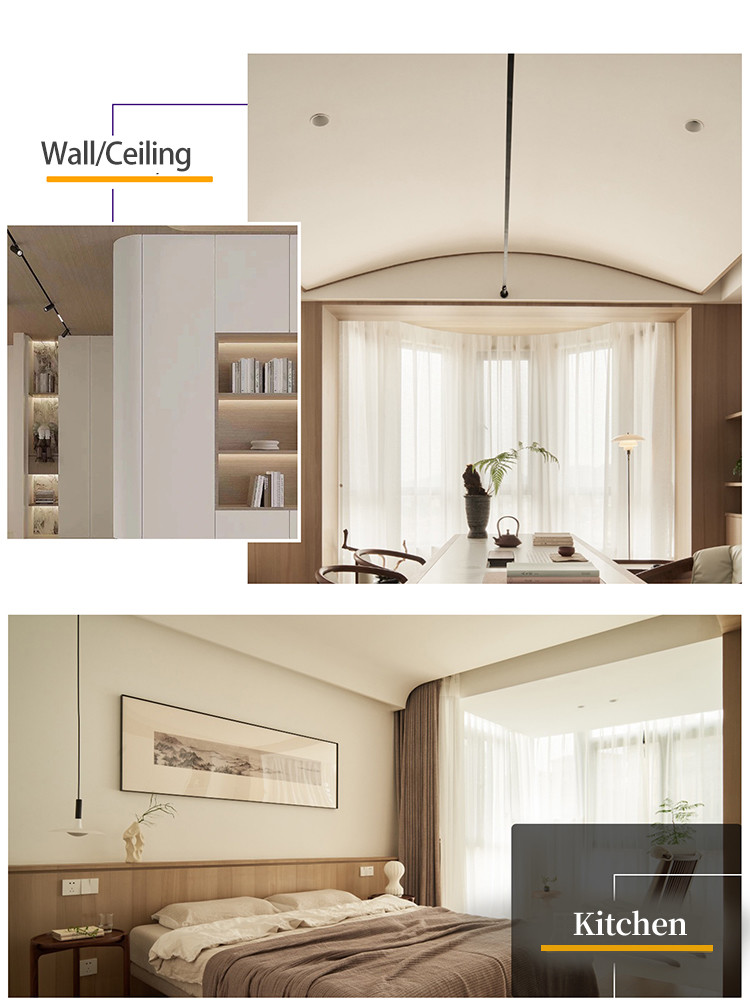 Клей Venner PUR чувства кожи древесины угля длины 2.44m 2.6m 2.8m бамбуковый