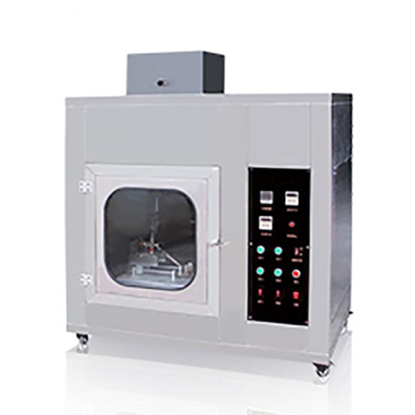 White Vertical Smoke Density Tester High Precision AC220V 10V 50HZ Stainless Steel
