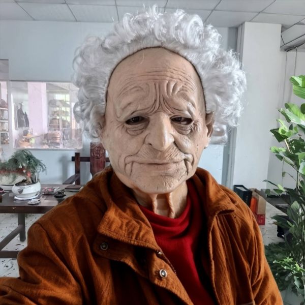 Latex Human Masks for Facial Disguise - One Size Fits Most and Lightweight 250g for Entertainment and Workshops