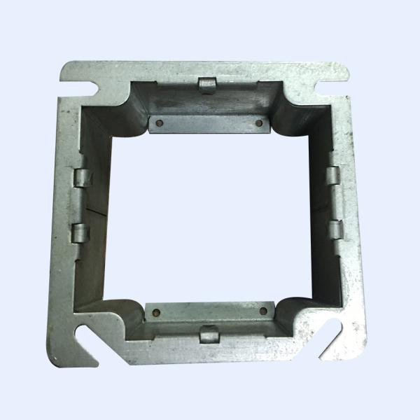 0.80mm Thickness Electrical Box Support Bracket Pre Galvanized For BS4568 Conduit