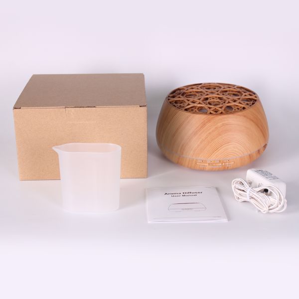 APP Control WIFI Smart 400ml Ultrasonic Electric Air Humidifier Aroma Diffuser Essential Oil Diffuser Support Alexa for Home Use