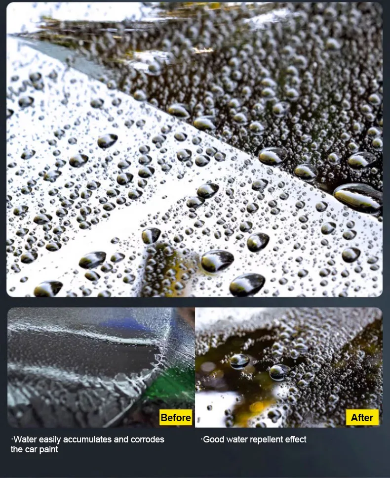 Aeropak 500ml Bottle Polishing Painting-Easy Spray Nano Car Coating Hydrophobic Spray Suitable for All Car Surfaces