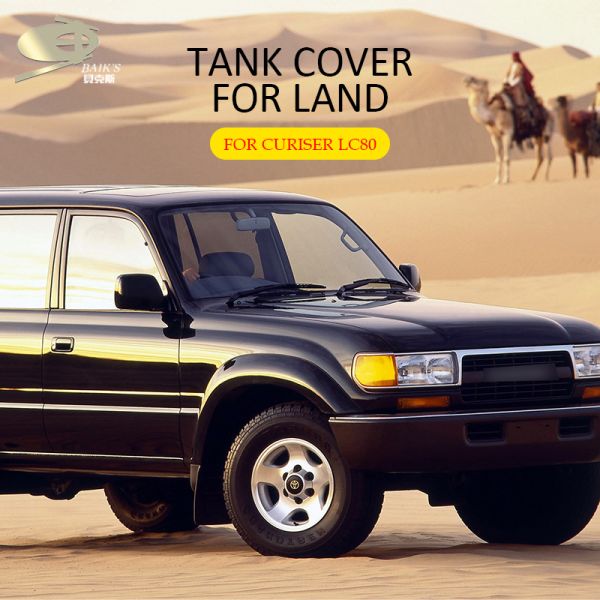 Chromed Stainless Car Tyre Cover For Land Cruiser Lc80 Fj80 1998-2004