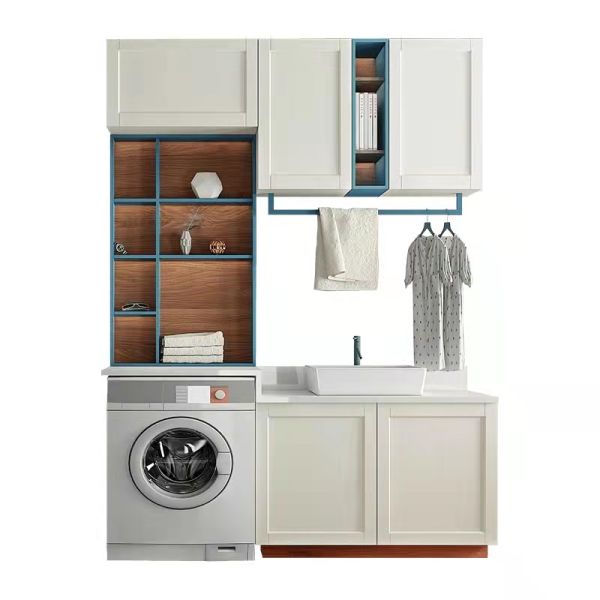 Moderno Hotel Montar Mural Gabinete Bacia Flutuante de Madeira Sólida Banheiro Mobiliário Vanidade