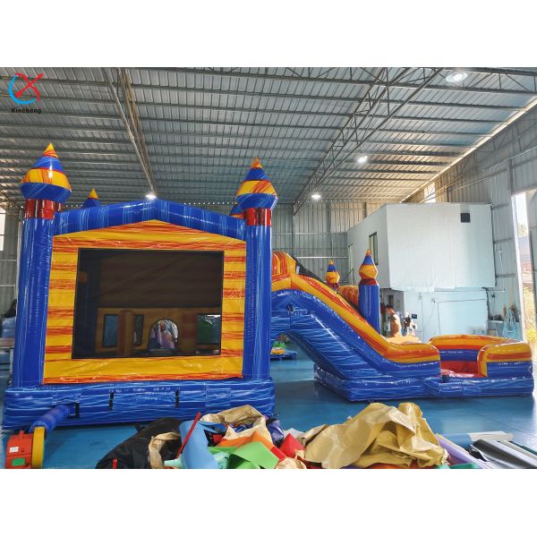 Inflatable Castle Party Inflatable Combo Slide Commercial Inflatable Castle Bounce House