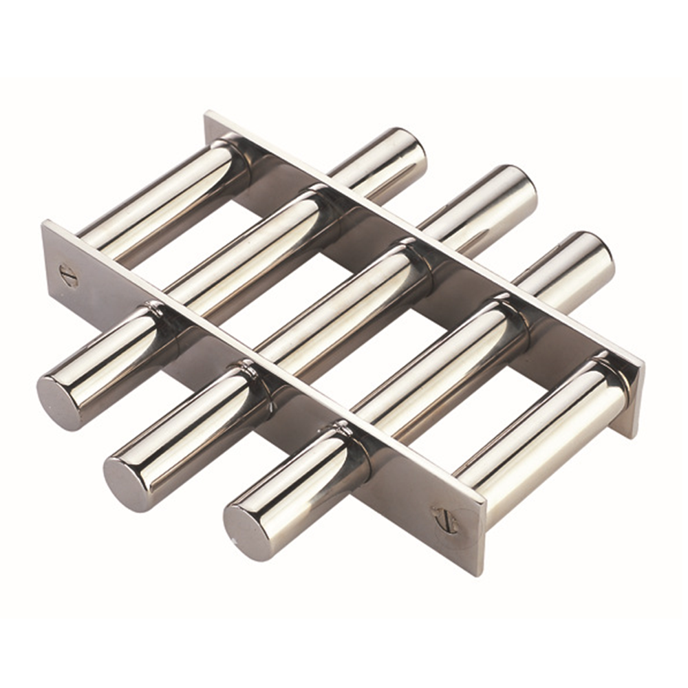 Magnéte de grille de conception personnalisée N52 Neodymium Filtre à grille magnétique Filtre à tamis magnétique Maillage de fer Élimineur de grandes particules de poudre Filtre à tubes à grille magnétique mécanique Separateur magnétique