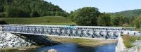 La construcción de puente temporal de la estructura de acero/pre dirigió los puentes peatonales