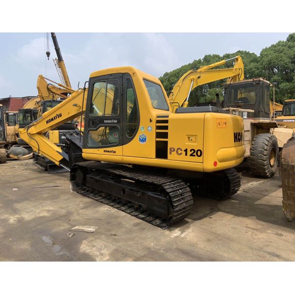 0.5m3 Bucket 2016 Year PC120 5.5km/H 2nd Hand Excavators