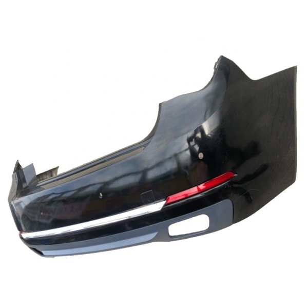 Classic High Quality 7 Series F01 F02 F04 LCI Rear Bumper Surrounded Guard Bar Lower Lip Dual Exhaust Spoiler for BMW