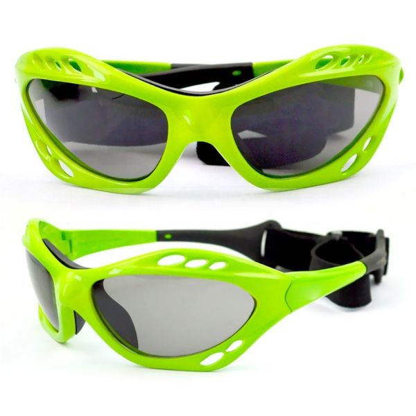 Логотип пусковой площадки носа солнечных очков Ватерспорц зеленого цвета черный резиновый подгонянный