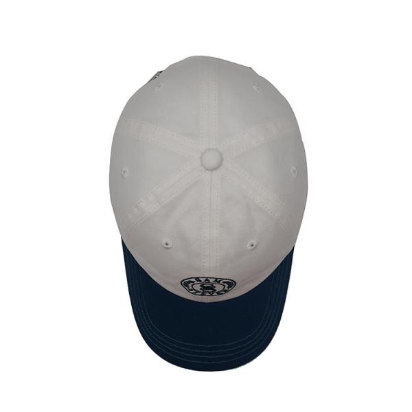 Six Panel High Profile Unstructured Baseball Cap Adjustable Strap