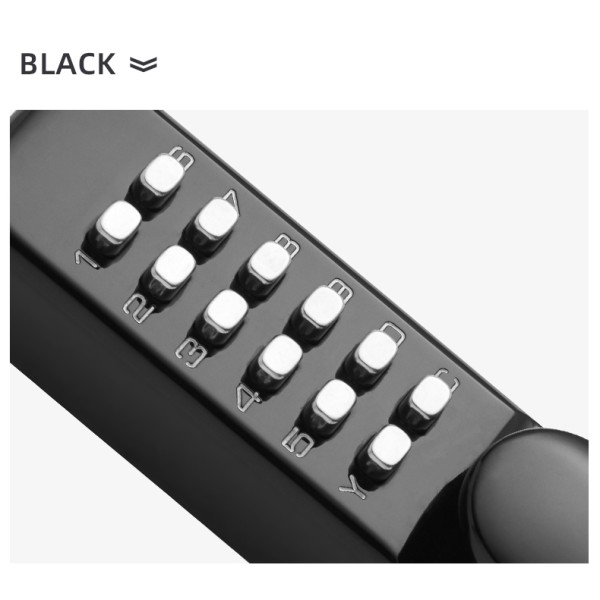 Second Generation Rotary Handle Double-sided Password Keyless Mechanical Digital Security Code Door Lock