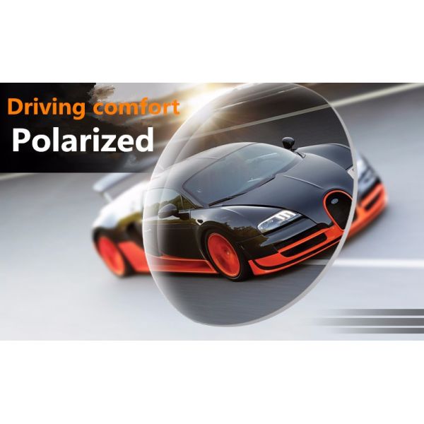 UV400 Resistance Polarized Eyeglass Lenses 1.499 Index Resin Material