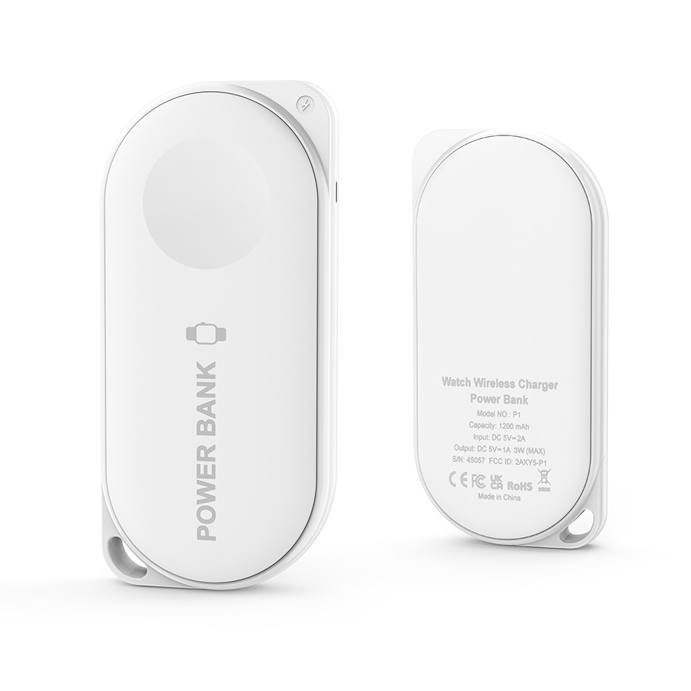 Беспроводное зарядное магнитное зарядное устройство 1200 мАч портативный электростанция для iWatch и Samsung