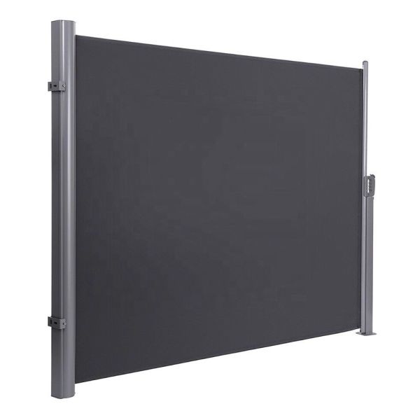 180x300 cm Retractable Side Awning Shade for Patio Garden Terrace Sunproof and Waterproof