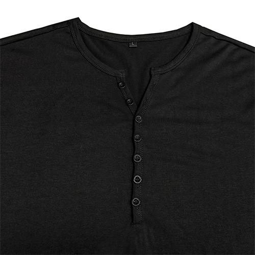 2021 Trend Fashionable Solid Short T-Shirt For Men V-Neck T-Shirt For Men