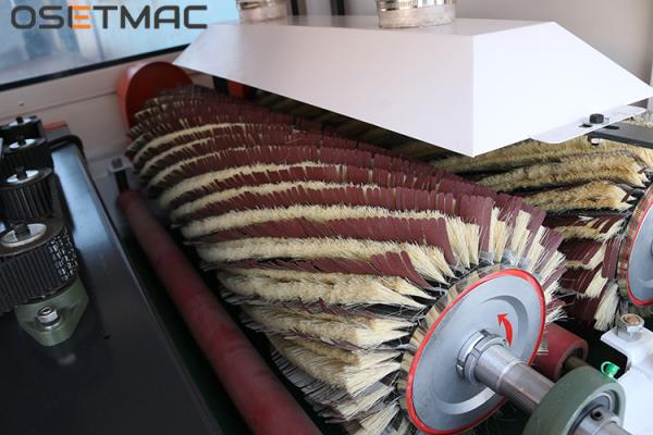 Máquinas de lixamento do Woodworking da escova de controle da frequência