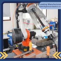 Os robôs de solda industriais do 7o movimento linear da linha central FORMAM ARCOS MIG TIG Welding