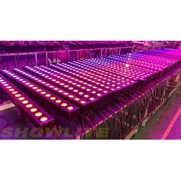 света цвета 18*15В РГБВА приведенные 5ИН1 изменяя, Адвокатура Мулти мытья стены цвета светлая