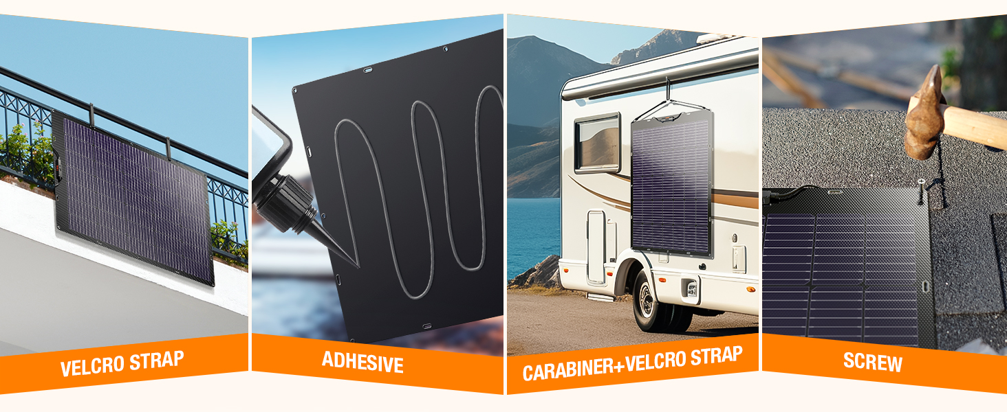 120 Вт 21,7 В гибкие солнечные батареи изгибаемые для автокомода караван катера крыши