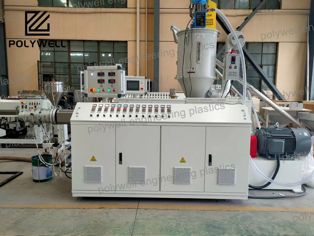 Машина для экструзии труб HDPE / линия производства труб PE 50HZ с высокой производительностью