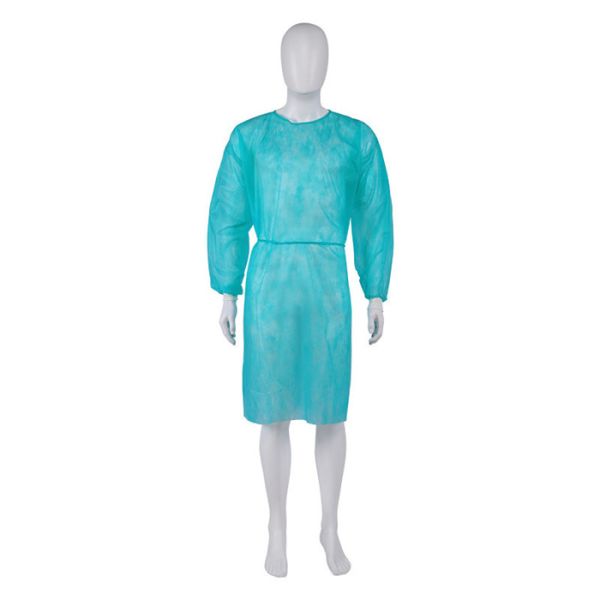 High Quality PP material Lightweight and Economical Disposable Isolation Gown