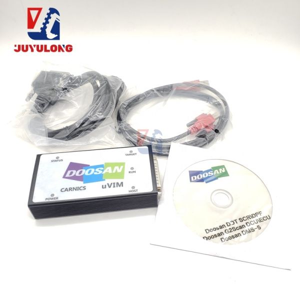JUYULONG Truck Excavator Forklift Diagnostic DDT SCR DPF DCU ECU for Doosan Diagnostic Tool Uvim CARNICS Diagnostic Interface